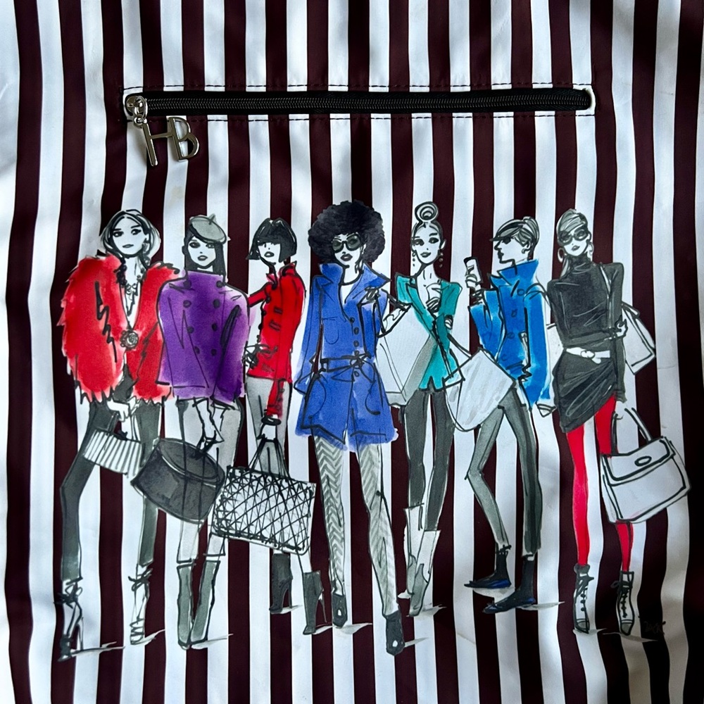 Henri Bendel Nylon Fashion Tote - Picture 5 of 8